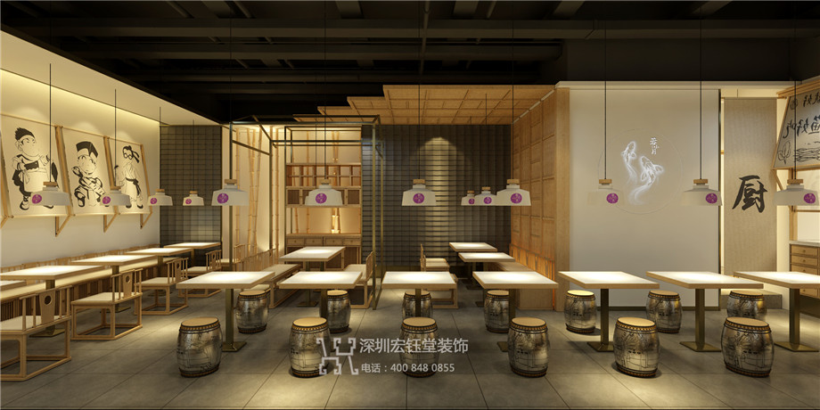 鄭州蓉小月酸菜魚裝修設(shè)計(jì)案例 鄭州蓉小月酸菜魚裝修設(shè)計(jì)案例