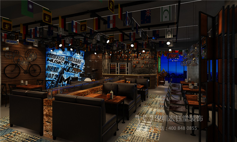 鄭州復(fù)古工業(yè)風(fēng)特色餐廳裝修設(shè)計(jì)案例 鄭州復(fù)古工業(yè)風(fēng)特色餐廳裝修設(shè)計(jì)案例