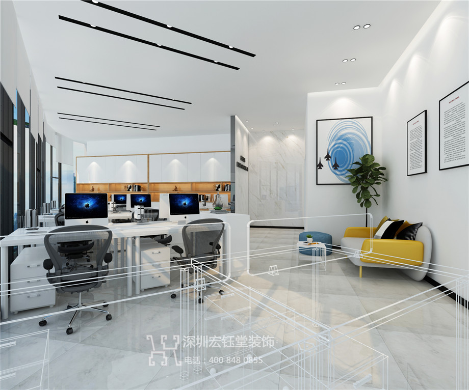 鄭州米萊航空票務(wù)服務(wù)有限公司辦公設(shè)計(jì)效果圖 鄭州米萊航空票務(wù)服務(wù)有限公司辦公設(shè)計(jì)效果圖