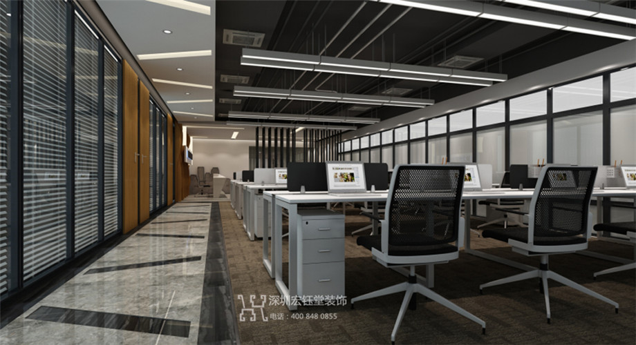 河南城之光照明工程有限公司企業(yè)辦公室敞開辦公區(qū)裝修設(shè)計(jì)案例 河南城之光照明工程有限公司企業(yè)辦公室敞開辦公區(qū)裝修設(shè)計(jì)案例