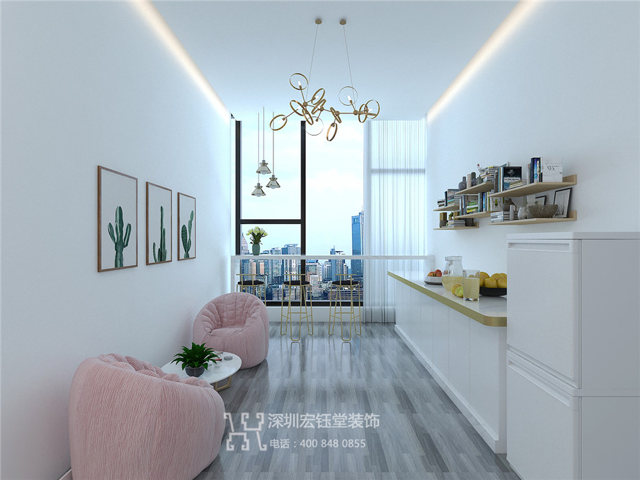 鄭州Dance少兒語言舞蹈培訓(xùn)裝修設(shè)計(jì)案例-接待區(qū)效果圖 鄭州Dance少兒語言舞蹈培訓(xùn)裝修設(shè)計(jì)案例-接待區(qū)效果圖