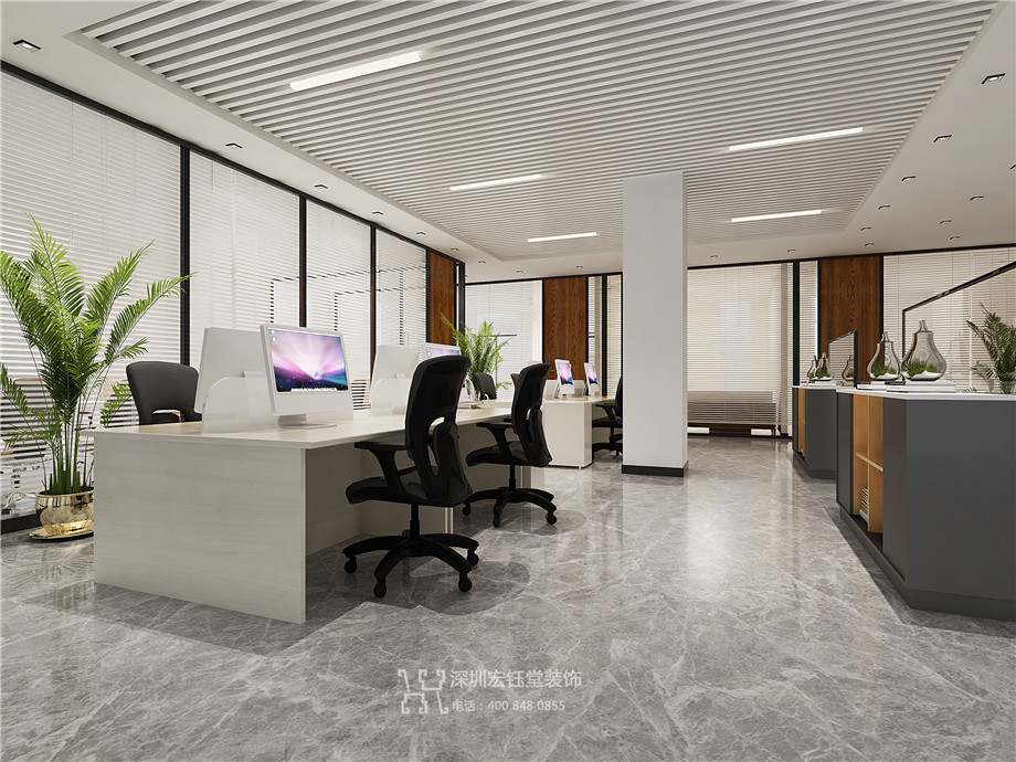 鄭州企業(yè)公園地產(chǎn)公司辦公室敞開(kāi)辦公區(qū)裝修設(shè)計(jì)圖 鄭州企業(yè)公園地產(chǎn)公司辦公室敞開(kāi)辦公區(qū)裝修設(shè)計(jì)圖