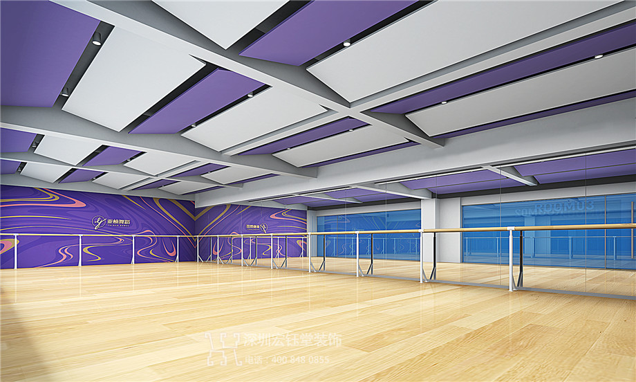 鄭州亞楠舞蹈藝術(shù)培訓(xùn)學(xué)校裝修設(shè)計(jì)效果圖-舞蹈排練室效果圖 鄭州亞楠舞蹈藝術(shù)培訓(xùn)學(xué)校裝修設(shè)計(jì)效果圖-舞蹈排練室效果圖