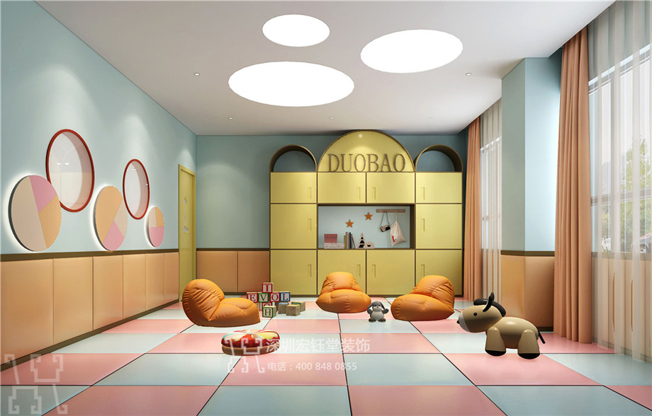 鄭州多寶早教中心教室裝修設(shè)計(jì)效果圖 鄭州多寶早教中心教室裝修設(shè)計(jì)效果圖