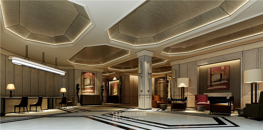 開封東方豪庭精品商務(wù)酒店大堂裝修設(shè)計方案 開封東方豪庭精品商務(wù)酒店大堂裝修設(shè)計方案
