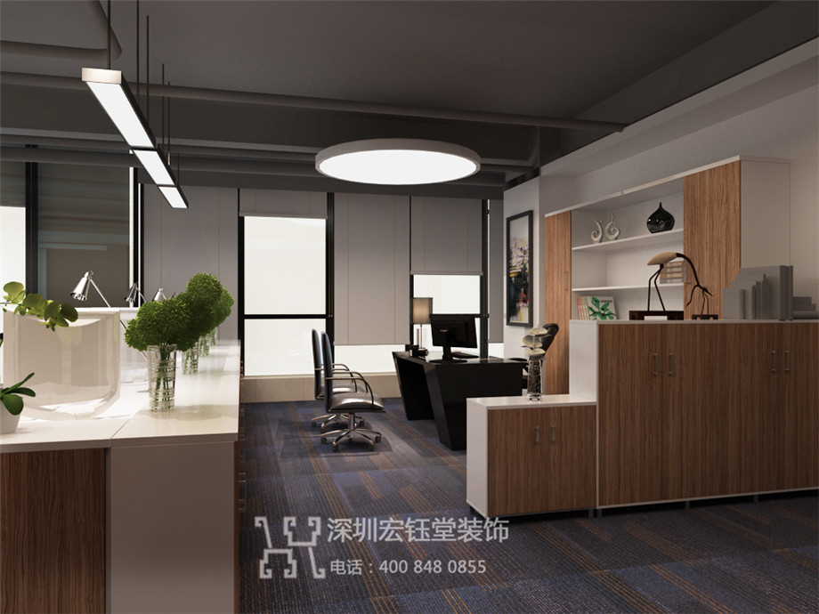 鄭州維誼生物科技公司現(xiàn)代風(fēng)辦公室裝修設(shè)計(jì)方案 鄭州維誼生物科技公司現(xiàn)代風(fēng)辦公室裝修設(shè)計(jì)方案