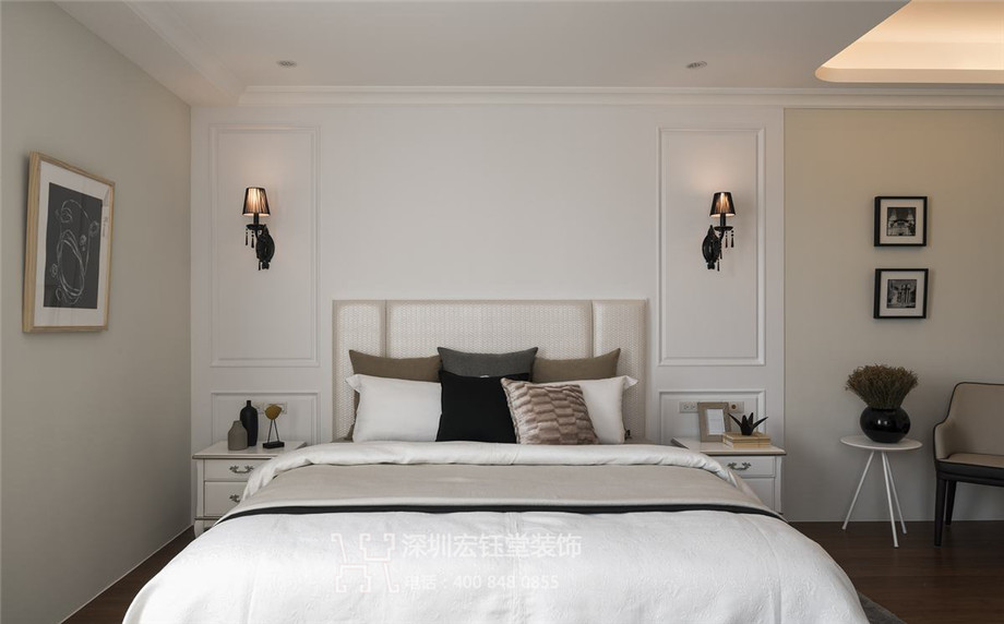 精致迷人的知性別墅臥室裝修設(shè)計圖