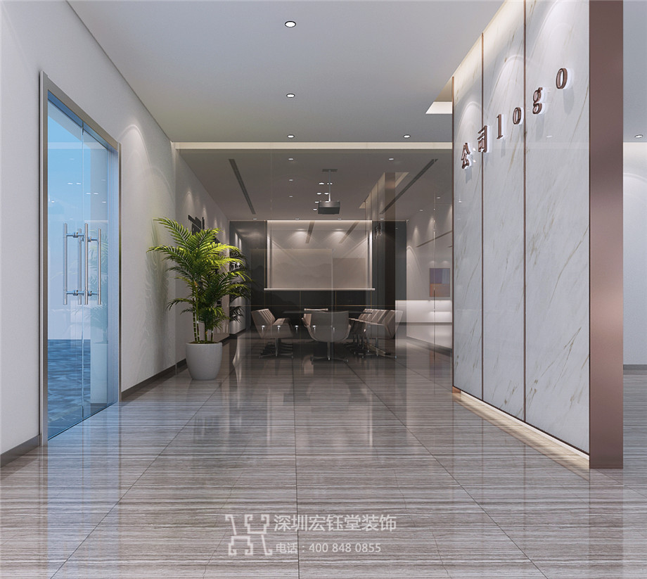 鄭州新泰和通信工程公司辦公室前臺(tái)裝修設(shè)計(jì)效果圖 鄭州新泰和通信工程公司辦公室前臺(tái)裝修設(shè)計(jì)效果圖