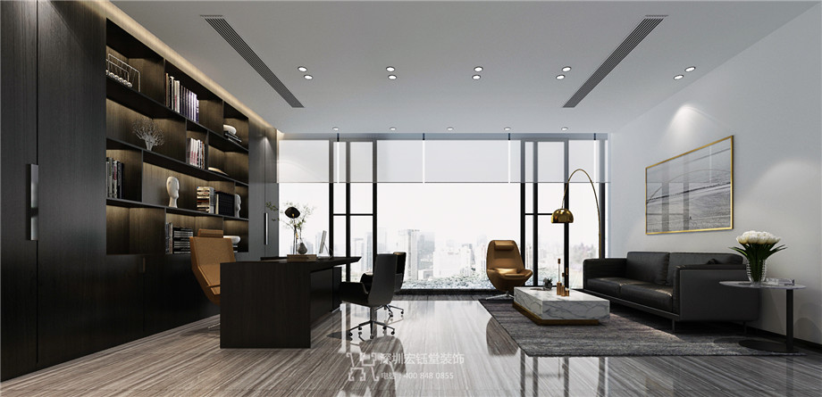 鄭州新泰和通信工程公司總經(jīng)理辦公室裝修設(shè)計(jì)方案 鄭州新泰和通信工程公司總經(jīng)理辦公室裝修設(shè)計(jì)方案