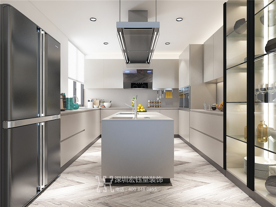 洛陽(yáng)建業(yè)桂園陳公館三層獨(dú)棟別墅廚房裝修設(shè)計(jì)方案 洛陽(yáng)建業(yè)桂園陳公館三層獨(dú)棟別墅廚房裝修設(shè)計(jì)方案