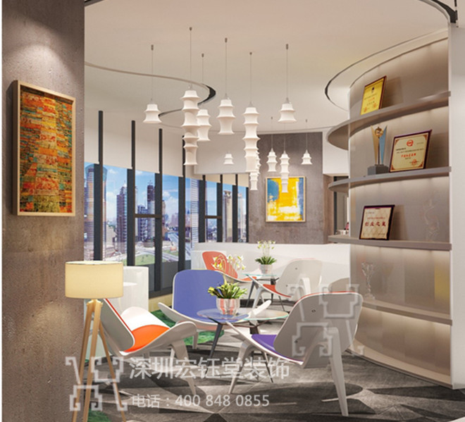 鄭州宏之達(dá)化妝品高端時(shí)尚辦公裝修案例-洽談區(qū)設(shè)計(jì)效果圖 鄭州宏之達(dá)化妝品高端時(shí)尚辦公裝修案例-洽談區(qū)設(shè)計(jì)效果圖