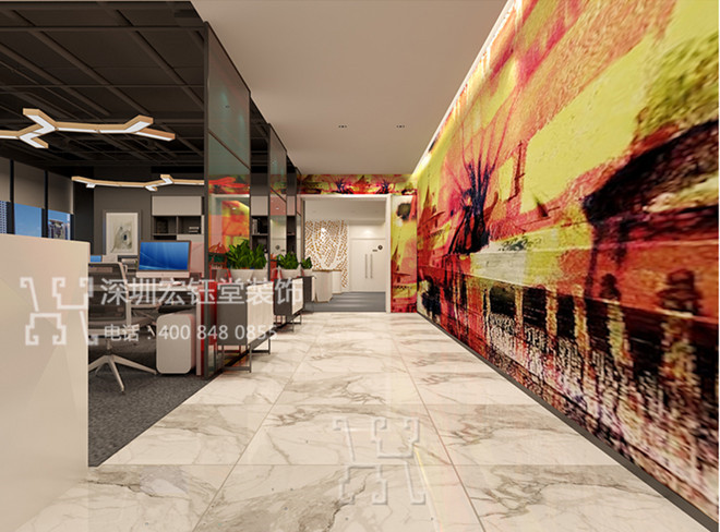 鄭州宏之達(dá)化妝品高端時(shí)尚辦公裝修案例-辦公區(qū)效果圖 鄭州宏之達(dá)化妝品高端時(shí)尚辦公裝修案例-辦公區(qū)效果圖