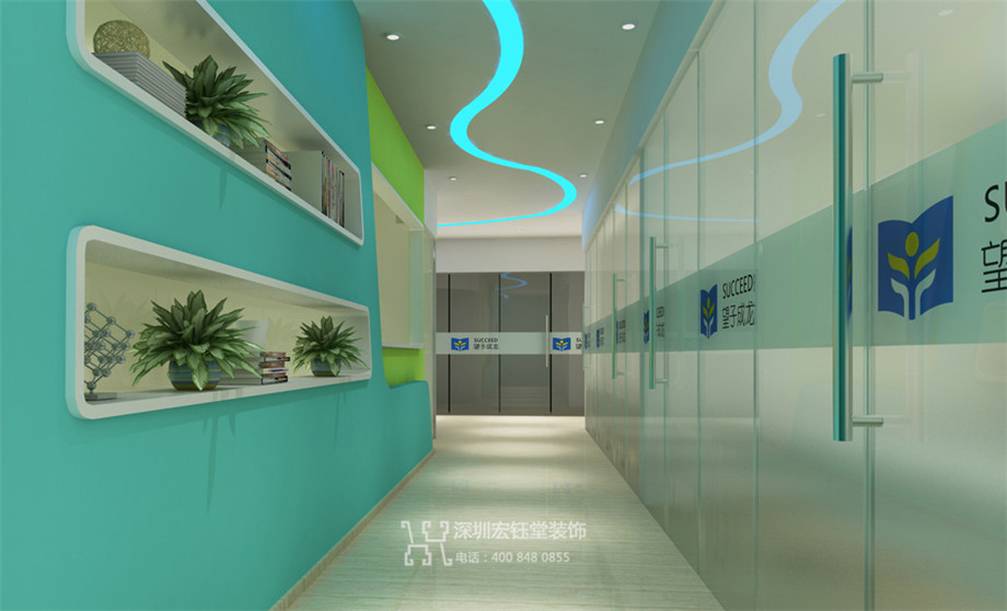 鄭州望子成龍連鎖教育機構(gòu)走廊裝修設(shè)計方案效果圖 鄭州望子成龍連鎖教育機構(gòu)走廊裝修設(shè)計方案效果圖
