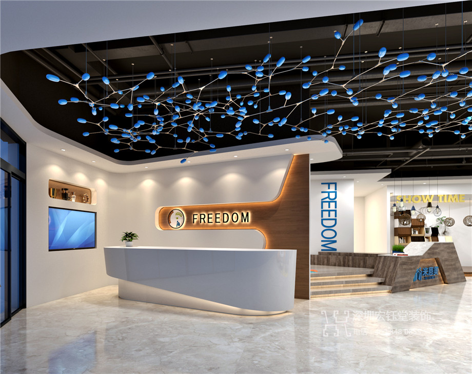 鄭州孚瑞德姆國際英語教育培訓機構裝修設計方案