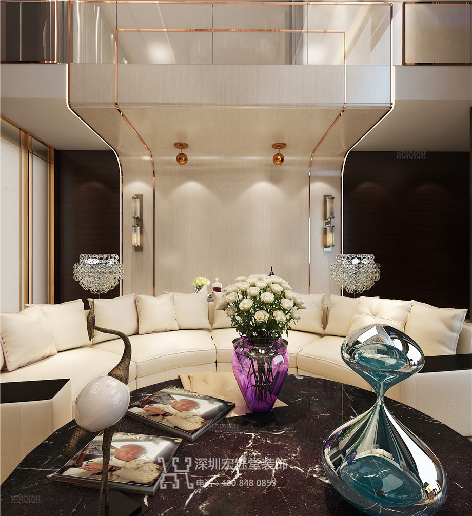 鄭州現(xiàn)代奢華風鄒公館別墅裝修設計案例 鄭州現(xiàn)代奢華風鄒公館別墅裝修設計案例