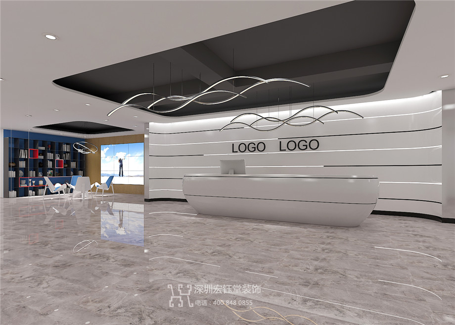 河南合之潤傳媒公司3000平辦公室裝修設計方案 河南合之潤傳媒公司3000平辦公室裝修設計方案