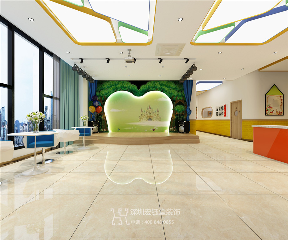 安徽藝學(xué)堂少兒藝術(shù)培訓(xùn)學(xué)校裝修設(shè)計(jì)方案