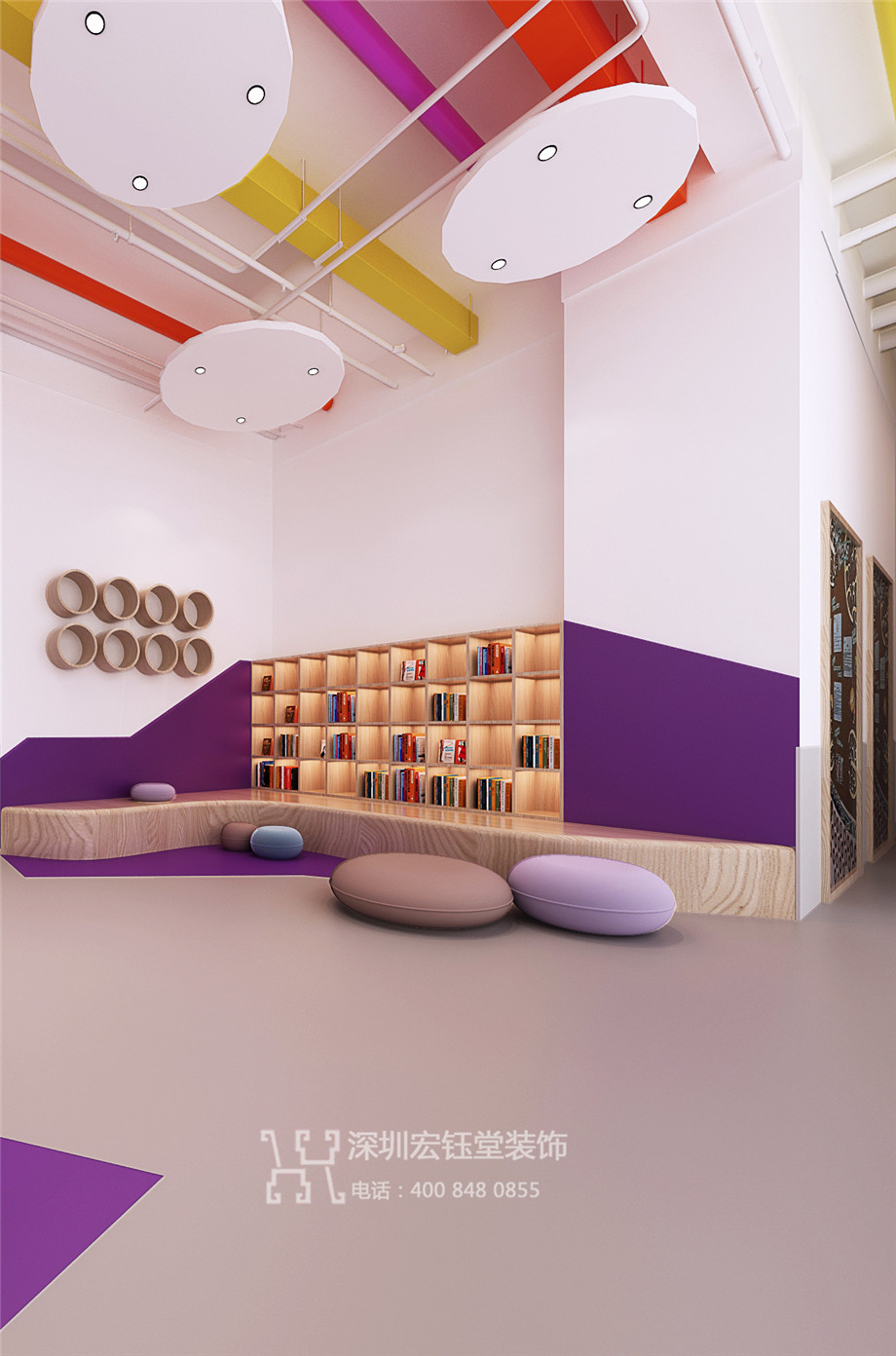 鄭州藍(lán)亭貝樹(shù)幼兒園裝修設(shè)計(jì)效果圖-走廊設(shè)計(jì)方案 鄭州藍(lán)亭貝樹(shù)幼兒園裝修設(shè)計(jì)效果圖-走廊設(shè)計(jì)方案