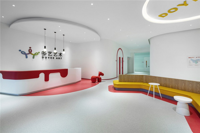 多藝藝術(shù)培訓(xùn)中心前臺(tái)接待大廳裝修設(shè)計(jì)圖 多藝藝術(shù)培訓(xùn)中心前臺(tái)接待大廳裝修設(shè)計(jì)圖