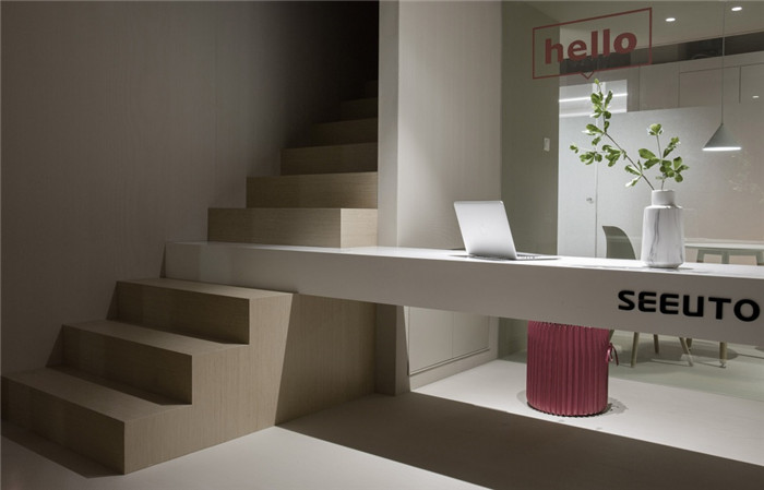 西柚兔少兒英語培訓機構(gòu)前臺裝修設計方案 西柚兔少兒英語培訓機構(gòu)前臺裝修設計方案