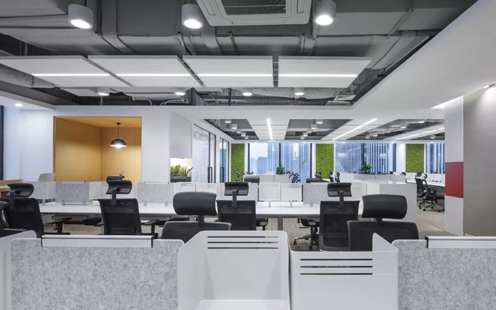 敞開辦公區(qū)裝修圖片 敞開辦公區(qū)裝修圖片