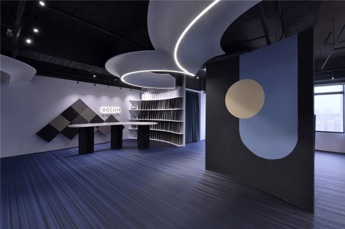 臺灣波龍藝術(shù)地毯設(shè)計(jì)公司辦公室展廳裝修設(shè)計(jì)圖 臺灣波龍藝術(shù)地毯設(shè)計(jì)公司辦公室展廳裝修設(shè)計(jì)圖