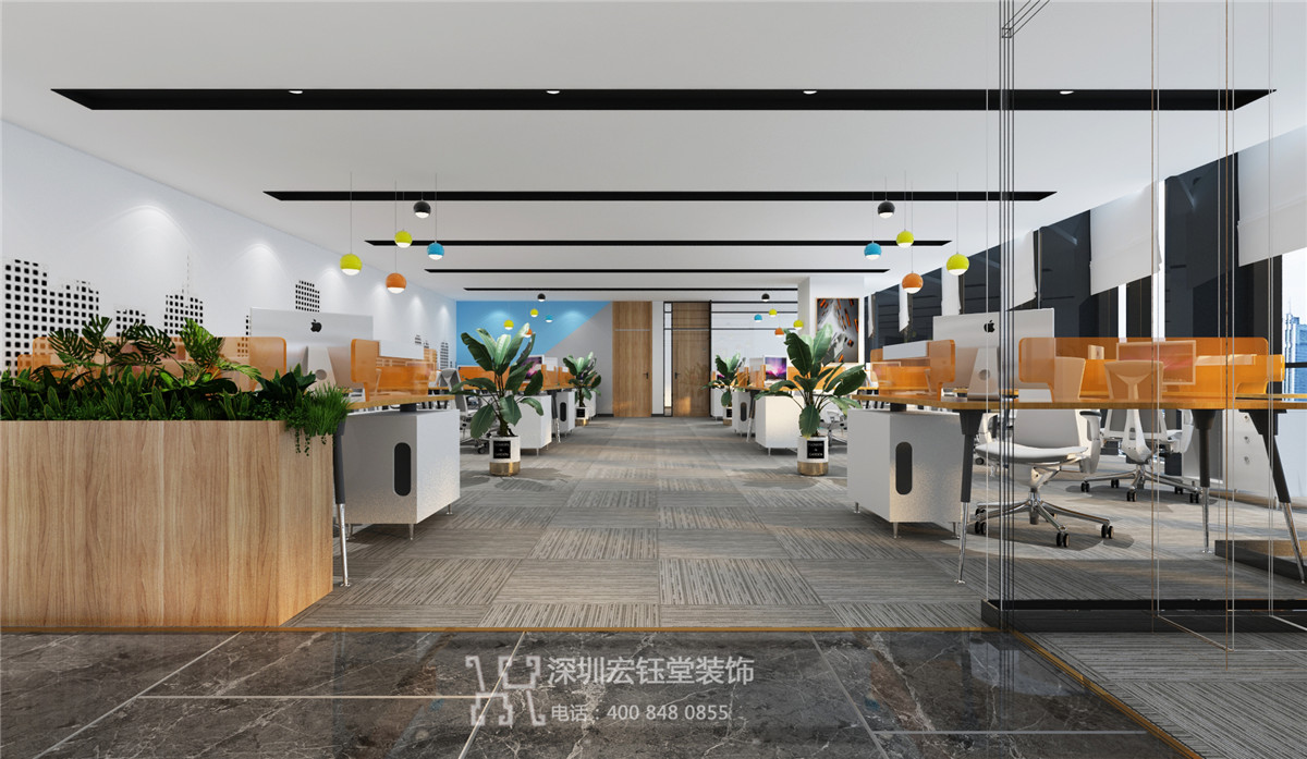 河南光大路橋工程公司敞開辦公區(qū)裝修設(shè)計(jì)方案 河南光大路橋工程公司敞開辦公區(qū)裝修設(shè)計(jì)方案