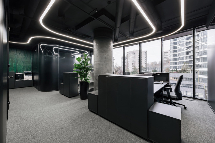 酷黑風(fēng)格創(chuàng)意辦公室敞開(kāi)辦公區(qū)設(shè)計(jì)方案 酷黑風(fēng)格創(chuàng)意辦公室敞開(kāi)辦公區(qū)設(shè)計(jì)方案