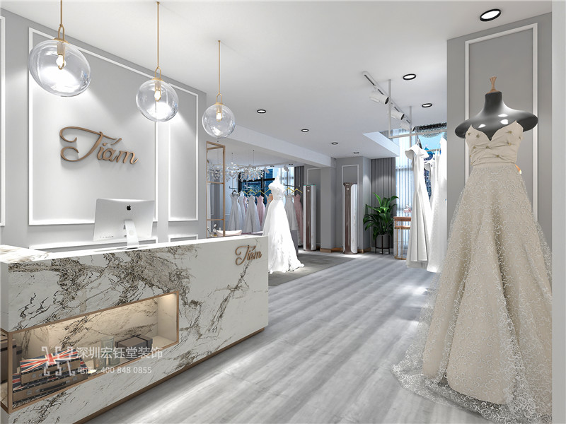 鄭州Tiám婚紗禮服館裝修設(shè)計圖 鄭州Tiám婚紗禮服館裝修設(shè)計圖