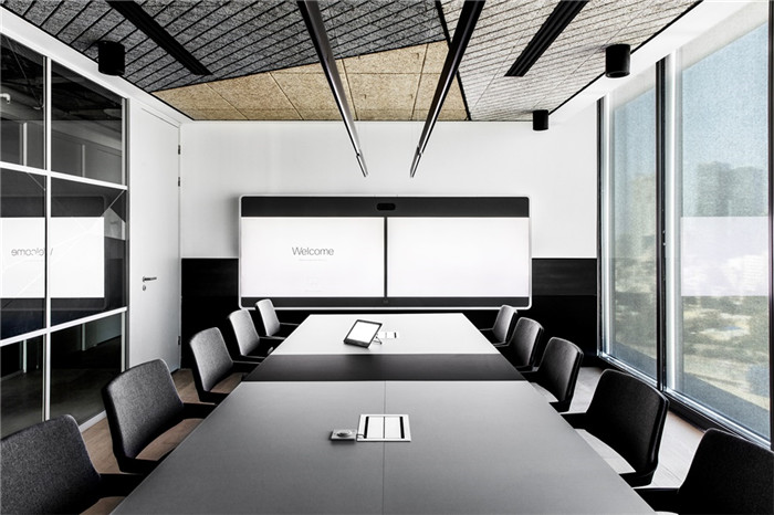 黑白灰高效風辦公室會議室裝修方案 黑白灰高效風辦公室會議室裝修方案
