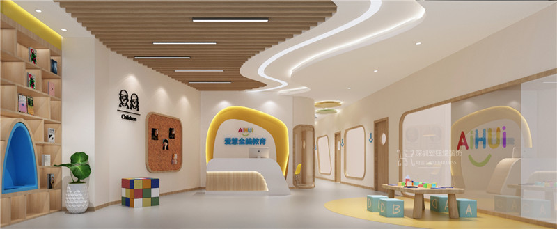 鄭州愛(ài)慧全腦教育培訓(xùn)機(jī)構(gòu)裝修效果圖 鄭州愛(ài)慧全腦教育培訓(xùn)機(jī)構(gòu)裝修效果圖