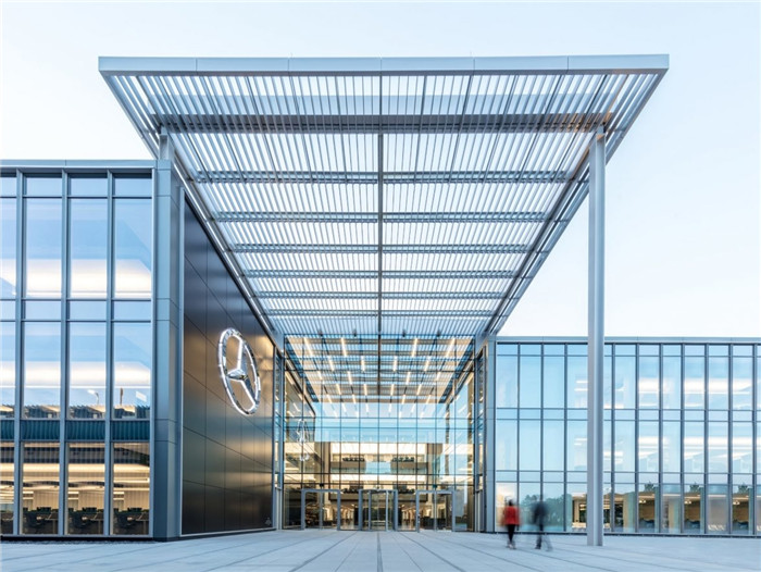 通透大氣的奔馳汽車亞洲總部辦公樓裝修設計方案 通透大氣的奔馳汽車亞洲總部辦公樓裝修設計方案