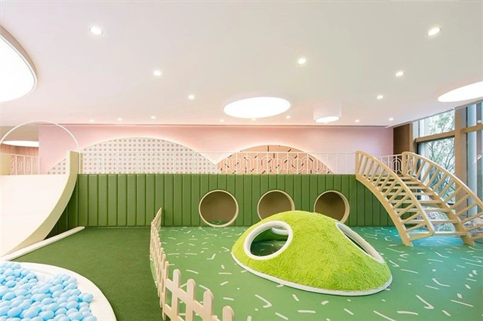 極具夢幻色彩的少兒培訓(xùn)機(jī)構(gòu)裝修效果圖 極具夢幻色彩的少兒培訓(xùn)機(jī)構(gòu)裝修效果圖