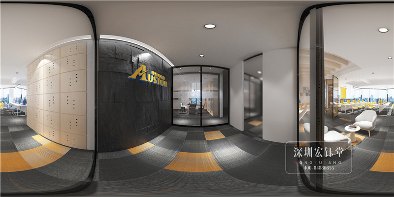 鄭東國際產業(yè)園奧斯頓辦公樓裝修設計方案 鄭東國際產業(yè)園奧斯頓辦公樓裝修設計方案