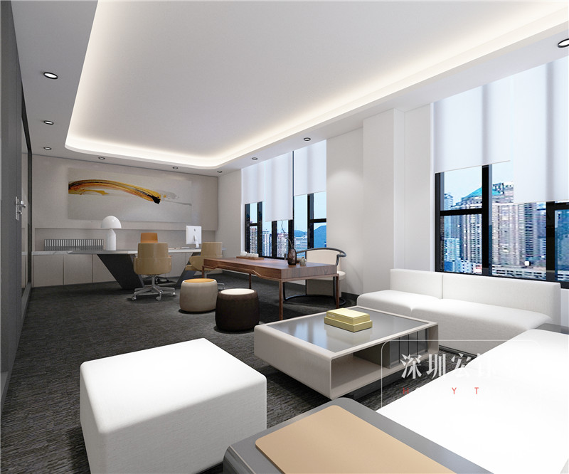 鄭州奧斯頓園林器械總經理辦公室裝修設計方案 鄭州奧斯頓園林器械總經理辦公室裝修設計方案