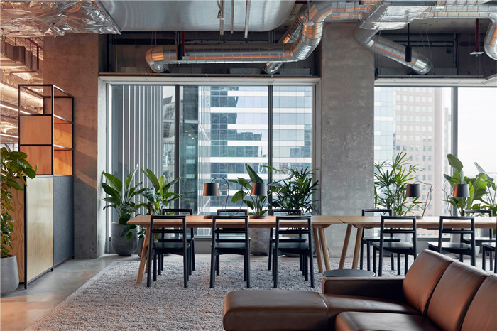 簡約時尚風(fēng)辦公室裝修會議室實景圖 簡約時尚風(fēng)辦公室裝修會議室實景圖