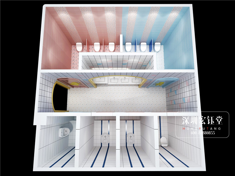 鄭州維貝尼連鎖早教衛(wèi)生間裝修設(shè)計(jì)效果圖 鄭州維貝尼連鎖早教衛(wèi)生間裝修設(shè)計(jì)效果圖