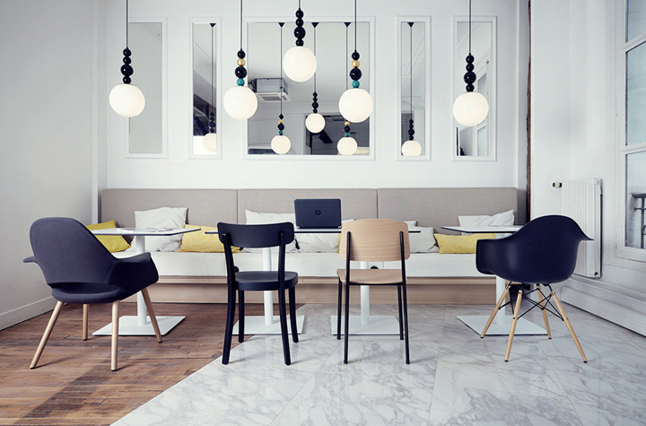 時(shí)尚清新辦公室裝修案例實(shí)景圖 時(shí)尚清新辦公室裝修案例實(shí)景圖