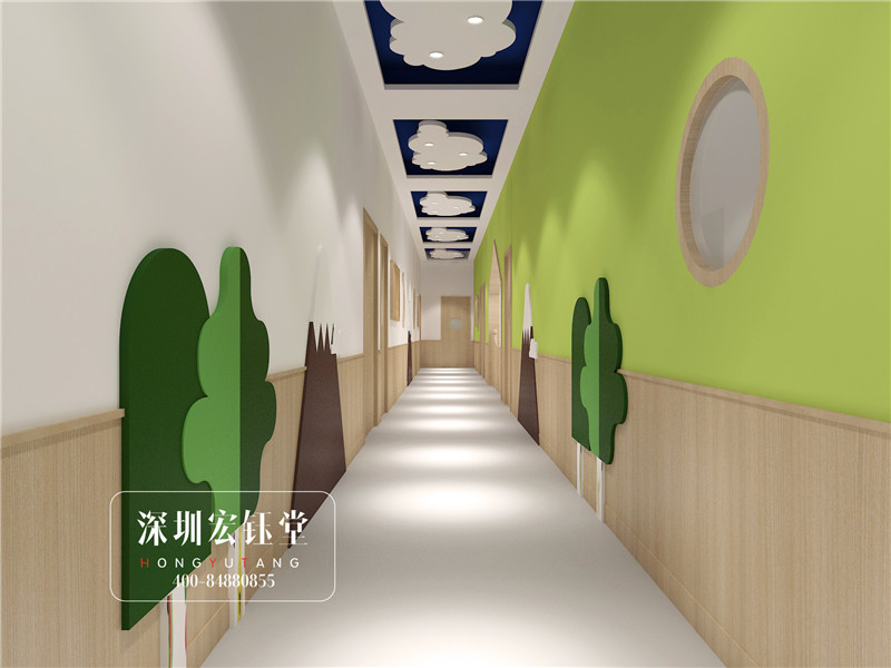 鄭州白沙星光貝迪幼兒園走廊裝修設(shè)計(jì)方案 鄭州白沙星光貝迪幼兒園走廊裝修設(shè)計(jì)方案