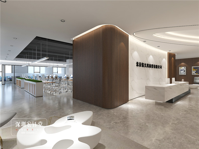 北京銘久鴻河南分公司辦公樓大廳裝修設(shè)計效果圖 北京銘久鴻河南分公司辦公樓大廳裝修設(shè)計效果圖