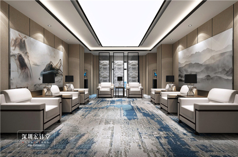 周口農(nóng)商銀行VIP接待室裝修設(shè)計圖 周口農(nóng)商銀行VIP接待室裝修設(shè)計圖