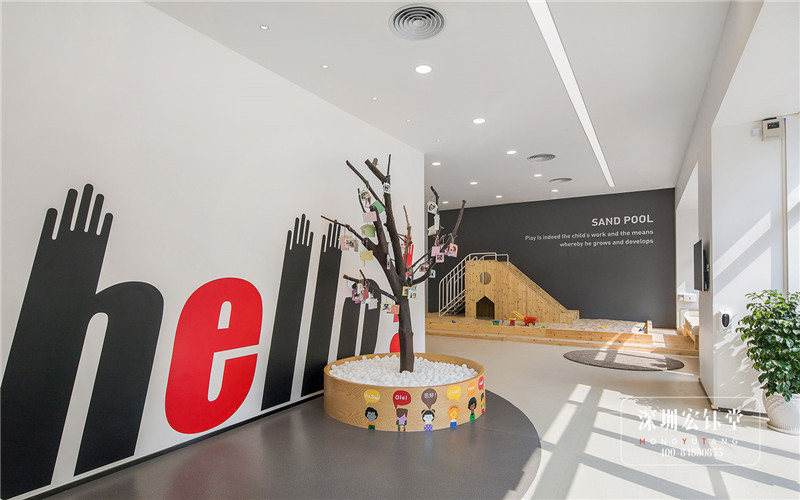Windsor雙語幼兒園游戲區(qū)裝修設(shè)計(jì)方案