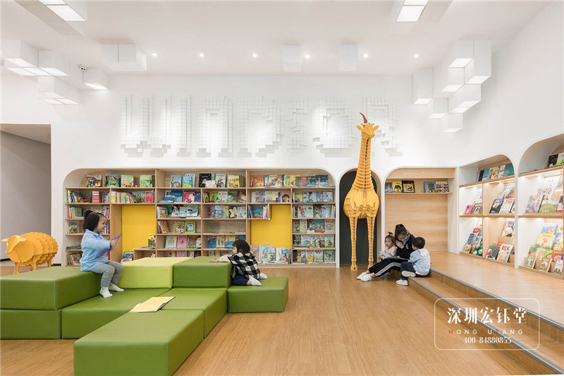 Windsor雙語幼兒園閱讀室裝修設(shè)計(jì)實(shí)景圖