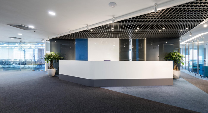 鄭州辦公室前臺(tái)裝修 鄭州辦公室前臺(tái)裝修