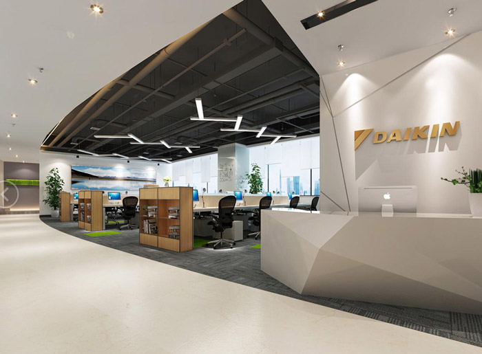 鄭州辦公室前臺(tái)裝修 鄭州辦公室前臺(tái)裝修