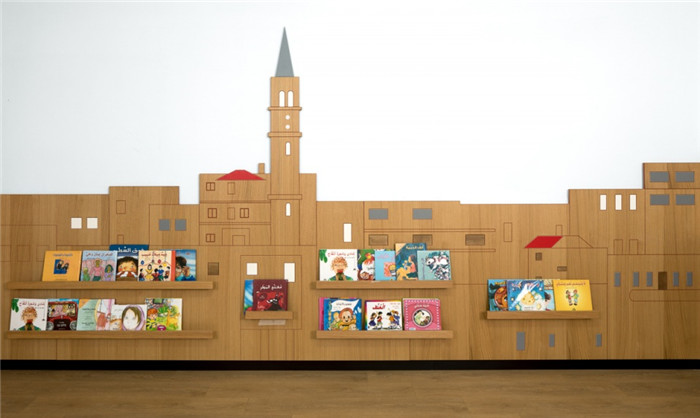 充滿想象力和創(chuàng)造力的創(chuàng)意以色列小學閱讀區(qū)裝修設計 充滿想象力和創(chuàng)造力的創(chuàng)意以色列小學閱讀區(qū)裝修設計