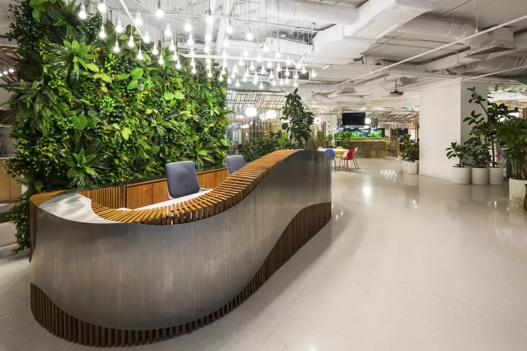 鄭州辦公室裝修前臺(tái)改造 鄭州辦公室裝修前臺(tái)改造