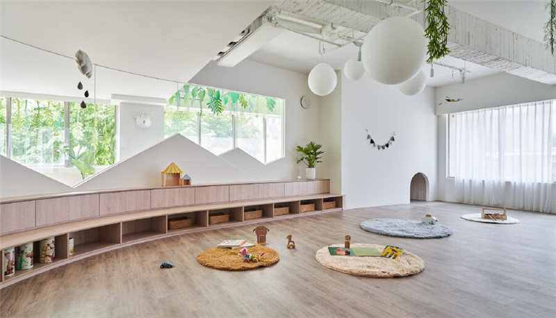 你好親子早教托兒所裝修設(shè)計(jì)案例 你好親子早教托兒所裝修設(shè)計(jì)案例