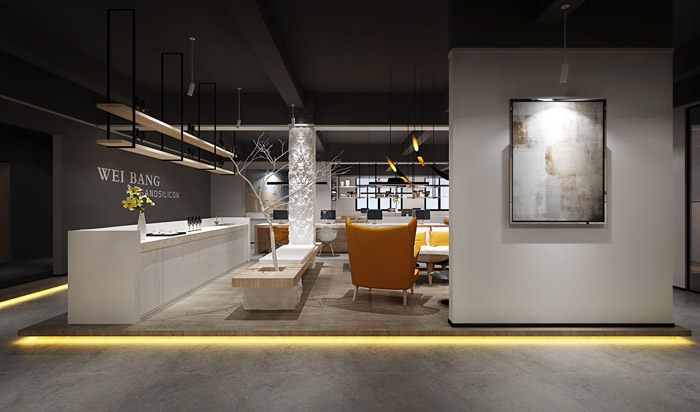 辦公室接待區(qū)裝修改造 辦公室接待區(qū)裝修改造