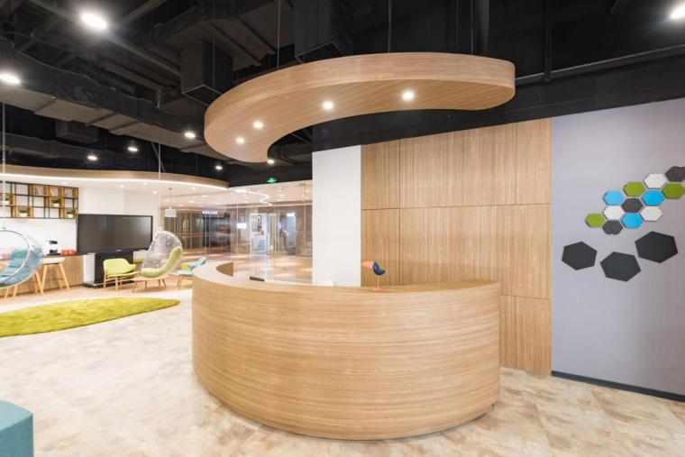 Be Better 英語(yǔ)培訓(xùn)機(jī)構(gòu)接待大廳裝修效果圖